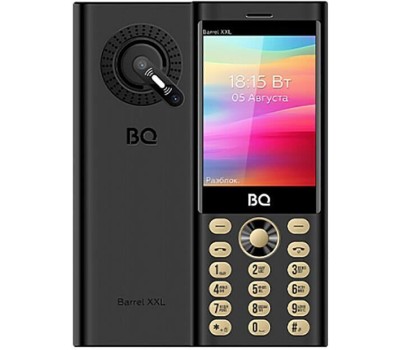 Телефон мобильный BQ 3598 Barrel XXL Black/Gold