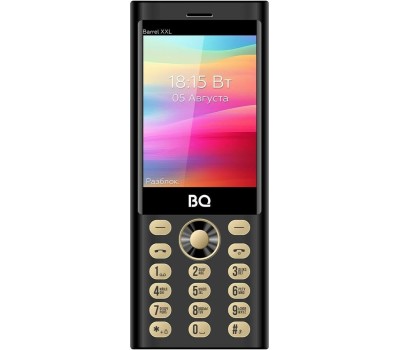 Телефон мобильный BQ 3598 Barrel XXL Black/Gold