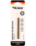 Сверло KRANZ (KR-91-0503) Сверло по металлу 3,2х65х36мм Кобальт (сталь HSS-Co 5% M35 P6M5K5) DIN 338, 2 шт. в блистере