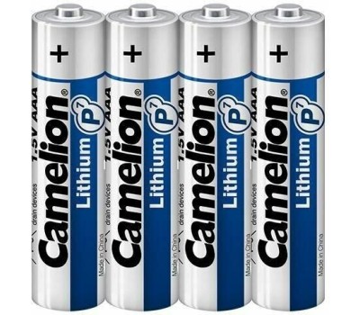 Батарейки CAMELION (15242) Lithium SP4 FR03 (FR03-SP4, батарейка,1.5В)