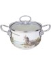 Кастрюля AGNESS 943-065 FAMILY HOUSE со ст.крышкой 1,5л