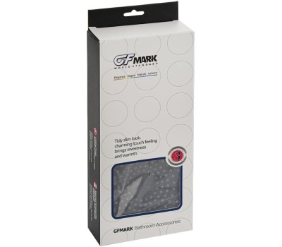 Лейка GFMARK 6097 Лейка душевая массажная, круглая, из высокопрочного АБС пластика, DIAMOND, цвет ХРОМ