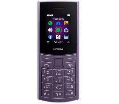 Телефон мобильный NOKIA 110 TA-1543 Purple (1GF018MPF1C01)