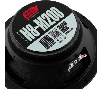 Автоакустика SPL SHOW NITRO N8-M200 акустика/СЧ 8