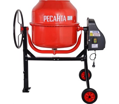 Бетоносмеситель РЕСАНТА БМ-180Ч чугунный венец