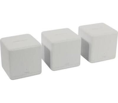 MERCUSYS Бесшовный Mesh роутер Halo H30G, Wi-Fi 5, AC1300, 2.4/5ГГц, 2 WAN/LAN, белый, 3 шт. в комплекте [halo h30g(3-pack)]