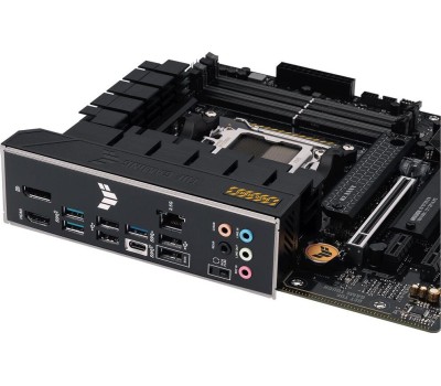 ASUS TUF GAMING B650M-PLUS (Socket AM5, mATX, 4xDDR5(128GB), DP/HDMI, 2xPCIe 4.0x16/2xPCIe 4.0, 1xLAN (2.5GbE), 4xSATA 6Gb/s, 3xM.2, 1xType-C, 3xUSB 3.2, 4xUSB 2.0)
