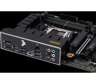 ASUS TUF GAMING B650M-PLUS (Socket AM5, mATX, 4xDDR5(128GB), DP/HDMI, 2xPCIe 4.0x16/2xPCIe 4.0, 1xLAN (2.5GbE), 4xSATA 6Gb/s, 3xM.2, 1xType-C, 3xUSB 3.2, 4xUSB 2.0)