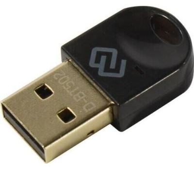 DIGMA Bluetooth адаптер D-BT502 BT 5.0+EDR class 1.5, USB, 20м, черный