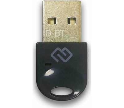DIGMA Bluetooth адаптер D-BT502 BT 5.0+EDR class 1.5, USB, 20м, черный