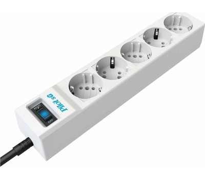 Сетевой фильтр PILOT Сетевой фильтр SG, 1.8м, белый [151]