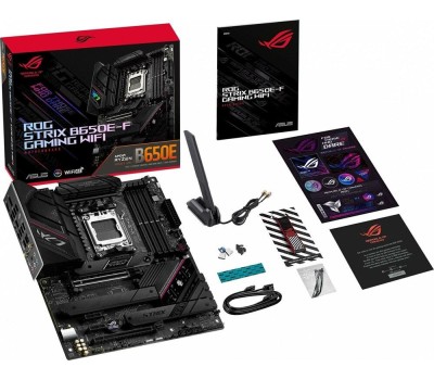 Материнская плата ASUS Материнская плата ROG STRIX B650E-F GAMING WIFI, Socket AM5, AMD B650, ATX, Ret