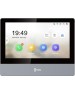HIKVISION Видеодомофон DS-KH8350-WTE1, серебристый