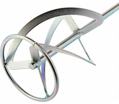 Насадка СИБРТЕХ Насадка для миксера, для тяжелых растворов, 160 х 590 мм, оцинкованная, хвостовик резьба М14 848967