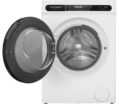 Стиральная машина MAUNFELD Стиральная машина MFWM148WH01, с фронтальной загрузкой, 8кг, 1400об/мин, инверторная