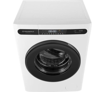 Стиральная машина MAUNFELD Стиральная машина MFWM148WH01, с фронтальной загрузкой, 8кг, 1400об/мин, инверторная