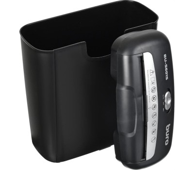 шредеры BURO Уничтожитель бумаг Home BU-S601S, P-1, 6 мм, 6 лист. одновременно, 10л