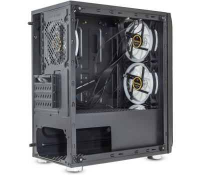 EXEGATE Корпус mATX Mistery R3, Mini-Tower, без БП, черный [ex294383rus]