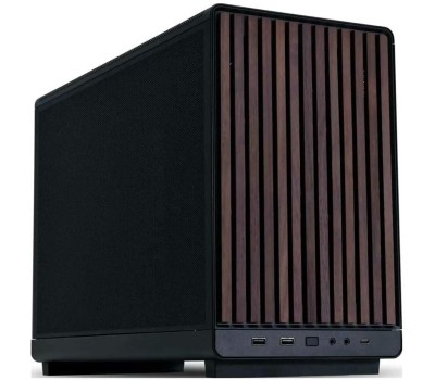 Корпус для ПК LIAN-LI Корпус mATX Lian Li A3 Wood, Mini-Tower, без БП, черный [g99.a3x-wd.r0]