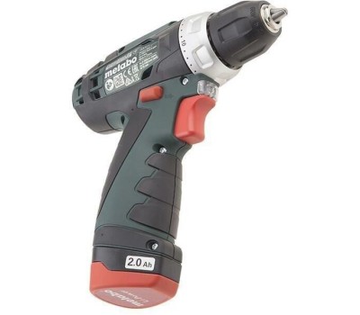 METABO Дрель-шуруповерт Powermaxx BS Basic Set, 2Ач, с двумя аккумуляторами [600080710]