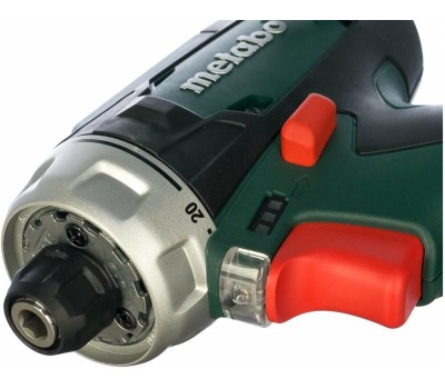 METABO Дрель-шуруповерт Powermaxx BS Basic Set, 2Ач, с двумя аккумуляторами [600080710]
