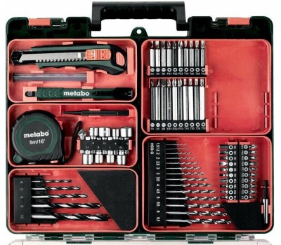 METABO Дрель-шуруповерт Powermaxx BS Basic Set, 2Ач, с двумя аккумуляторами [600080710]