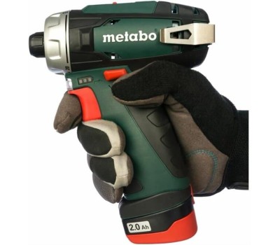 METABO Дрель-шуруповерт Powermaxx BS Basic Set, 2Ач, с двумя аккумуляторами [600080710]