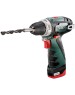 METABO Дрель-шуруповерт Powermaxx BS Basic Set, 2Ач, с двумя аккумуляторами [600080710]
