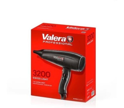 VALERA Фен Professional Swiss Light 3200, 1600Вт, черный
