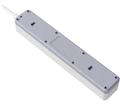 Defender Удлинитель с сетевым фильтром DFS 143 3 м,белый,4розетки,USB+TypeC [99434]