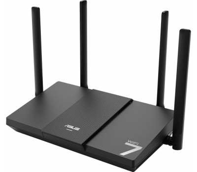 Роутер ASUS Wi-Fi роутер RT-BE50, Wi-Fi 7, BE3600, 2.4/5ГГц, 3 LAN, черный