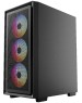 Powercase Mistral AY4B ARGB, Tempered Glass, 4x 120mm ARGB Fans, чёрный, ATX (CMAYB-A4)