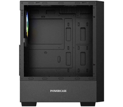 Powercase Mistral AY4B ARGB, Tempered Glass, 4x 120mm ARGB Fans, чёрный, ATX (CMAYB-A4)