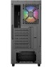 Powercase Mistral AY4B ARGB, Tempered Glass, 4x 120mm ARGB Fans, чёрный, ATX (CMAYB-A4)