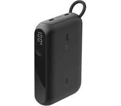 BELKIN Внешний аккумулятор BoostСharge Power Bank 10000mAh 2*USB-C 20W с цифровым дисплеем. Цвет: черный