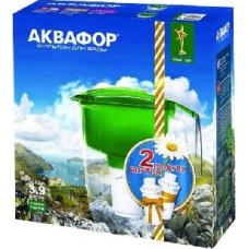 Фильтр-кувшин АКВАФОР ГАРРИ зеленый с доп.модулем