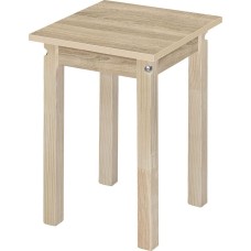 Табурет ЭЛЕГИЯ Табурет ПН ЛДСП (Бесцветный (Лак),Дуб Сонома) (1 кор.)