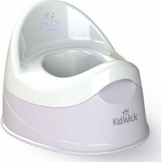 Горшок детский KIDWICK Горшок туалетный МП Дуэт, сер./бел., шт KW100404
