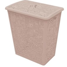 Корзина для белья KEEPLEX KL120511005 Корзина для белья Fiori 35л розовый топаз