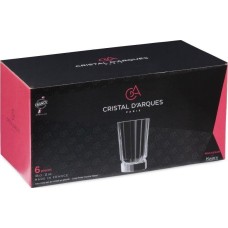 Набор стаканов CRISTAL DARQUES Q4340 Набор стаканов MACASSAR 6шт 360мл высокие