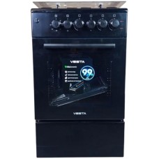 Газоэлектрическая плита VESTA Valencia VKE 50 10-E с VD чёрный