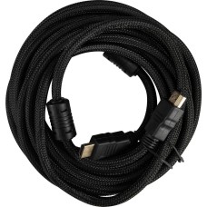 BURO Кабель аудио-видео HDMI (m)/HDMI (m) 5м. феррит.кольца позолоч.конт. черный (HDMI-V1.4-5MC)