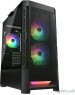 Cougar Airface RGB Black, 2х140мм + 1x120mm ARGB Fan, ARGB Fan Hub, без БП, черный, ATX