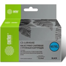 Картридж CACTUS Картридж CS-L0R40AE, 957XL, черный пигментный / CS-L0R40AE