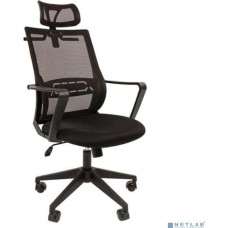 Кресло компьютерное CHAIRMAN Офисное кресло 545 Россия ткань черный (7126770)