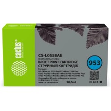 Картридж CACTUS Картридж CS-L0S58AE, 953, черный пигментный / CS-L0S58AE