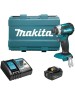 Ударный гайковерт MAKITA Ударный шуруповерт DTD153RT, 5Ач, с одним аккумулятором