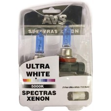 Лампа галогенная AVS Газонаполненные лампы SPECTRAS Xenon 5000K H11 12V 75W, комплект 2+2 (W5W) шт