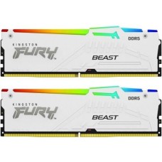 KINGSTON Память FURY Beast Black RGB DDR5 DIMM 32Gb (2x16Gb) PC44800 5600MHz CL40 1.25V (Kit of 2) (KF556C36BBEAK2-32)