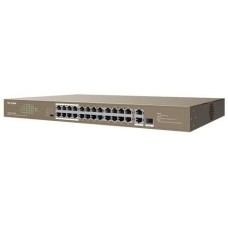 Коммутатор IP-COM Коммутатор F1126P-24-250W, неуправляемый